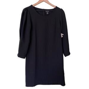 New Nicole Miller Black Dress Size 0 Cocktail Long Sleeve
